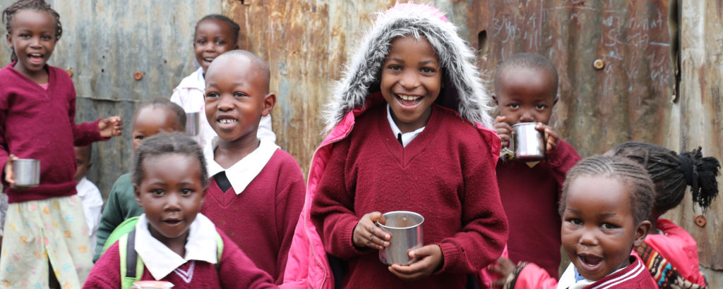 Children smiling